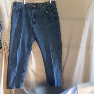 Wrangler Blue Relaxed Jeans with Medium Wash